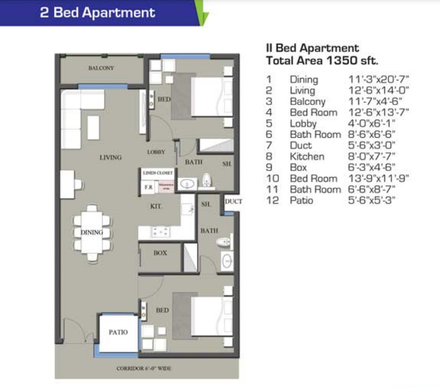 2Bed apartment